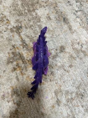 Purple Stegosaurus Dinosaur Toy